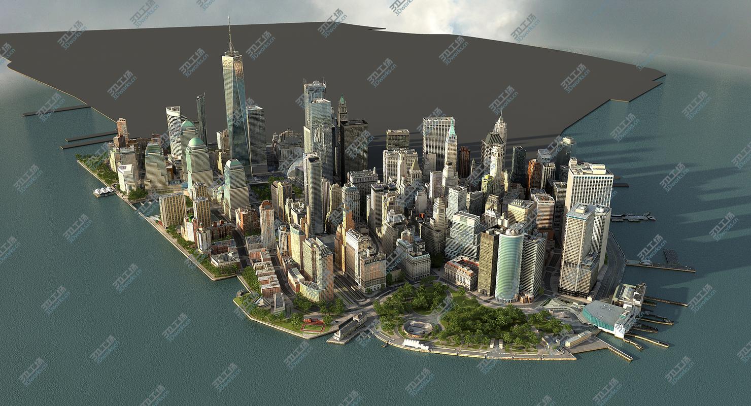 images/goods_img/20210113/3D Manhattan Lower Part1 2 3 Low Poly model/5.jpg